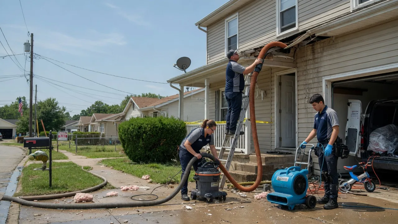 Water Damage Restoration in Rome, IL near me